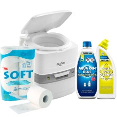 Toalettartiklar för camping