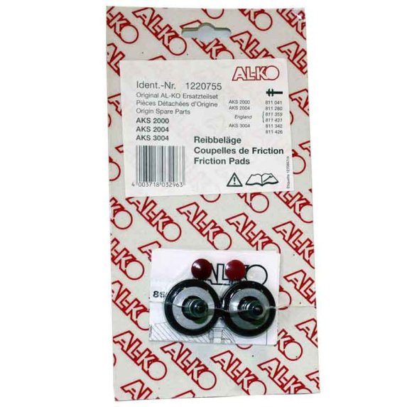 Bremsekloss sett til ALKO 2000/2004/3004