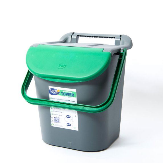 Sophink av tervunnen plast 30 liter - Grön