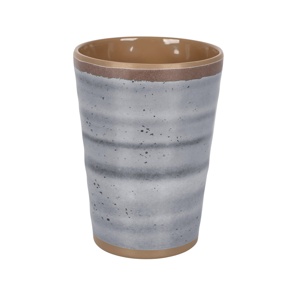 Billede af Bo-Camp melamin kop med keramiklook, grå