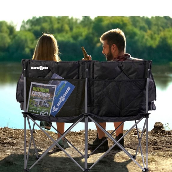 Brunner Action sammenleggbar campingsofa for to