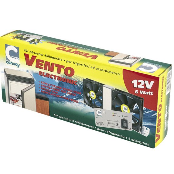 Brunner Vento dobbelt kjleskap ventilator