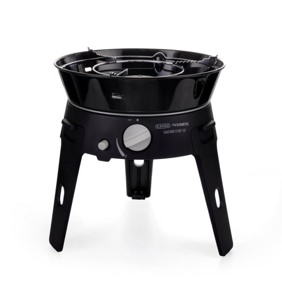 Cadac Safari Chef 30 LP DeLuxe gasgrill - til gasflaske med regulator