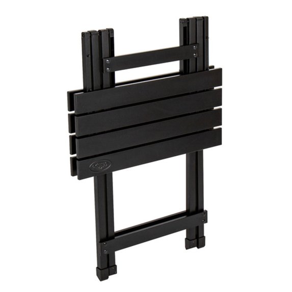 Aluminium klapbord 50 x 50 x 64 cm Black