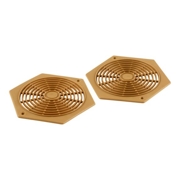 Plastventil sekskantet (2 stk)