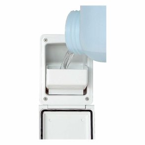 Vandp�fyldningsklap � 30 mm, hvid