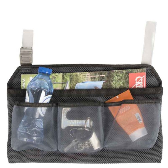 Organiser til armlen p campingstol