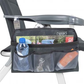 Silytyslokerikko retkituolin ksinojaan