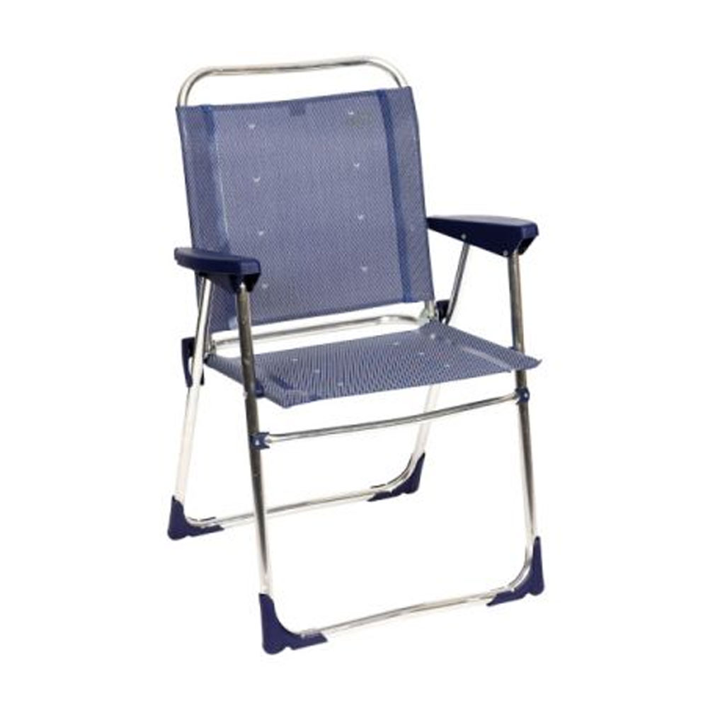 Crespo campingstol med lav ryg model 219 AL/219 - Blå