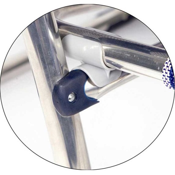 Crespo fotstd (ergonomisk) - Gr med mnster