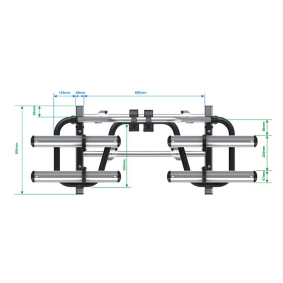 Enduro BC260 sykkelstativ