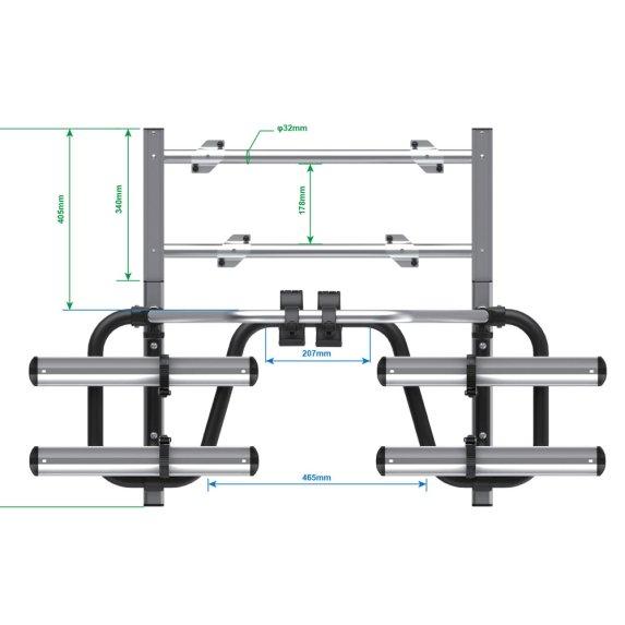 Enduro BC260 sykkelstativ