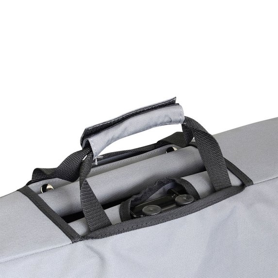 Sammenleggbar tralle til stranda