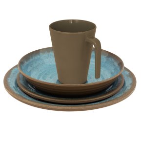 Eurotrail melaminservis i stengodslook