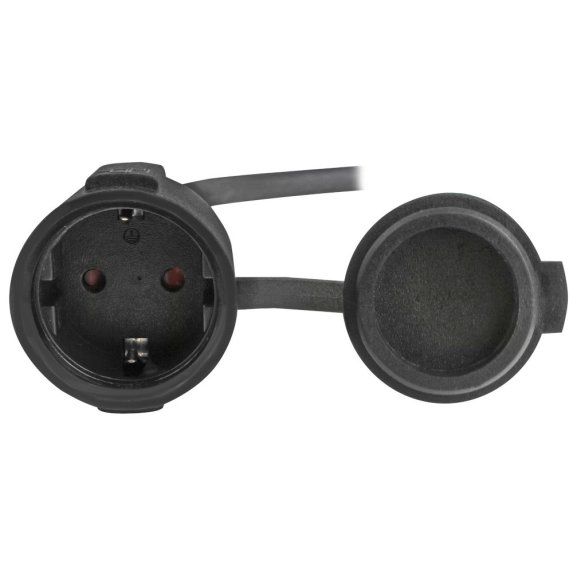 CEE adaptkabel med schukouttak