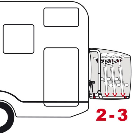 Fiamma Sykkeltrekk til 2-3 sykler