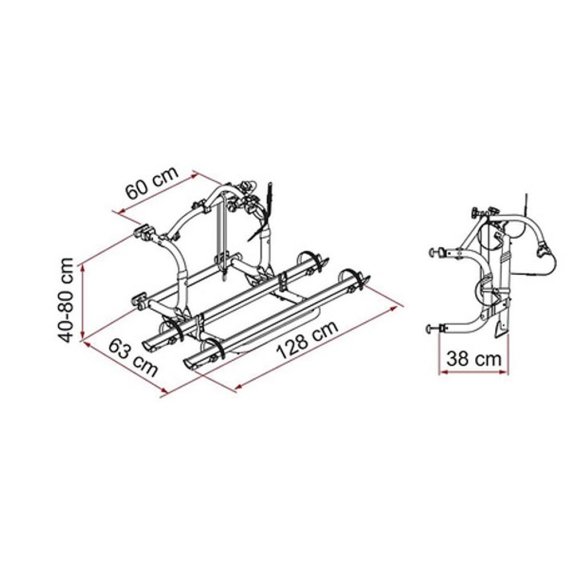 Sykkelstativ PRO C E-Bike
