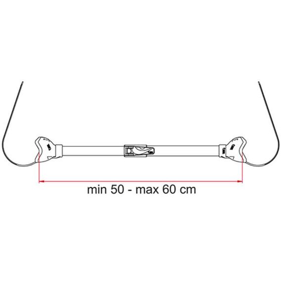 Fiamma Bike frame adapter