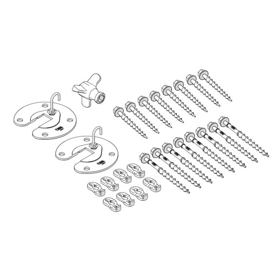 Fiamma Awning Pegs skruepluggsett