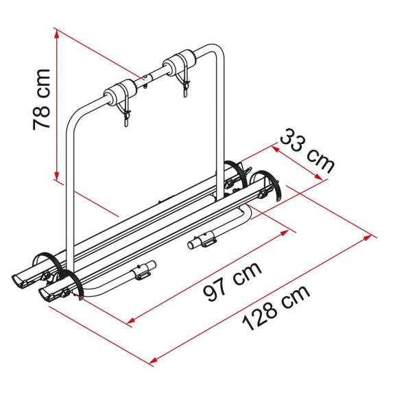 Cykelhllare XLA till husvagn