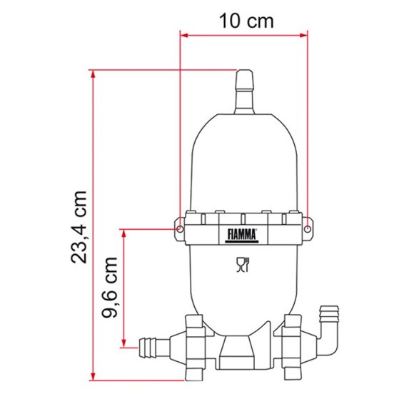 Fiamma A20 universal ekspansjonstank