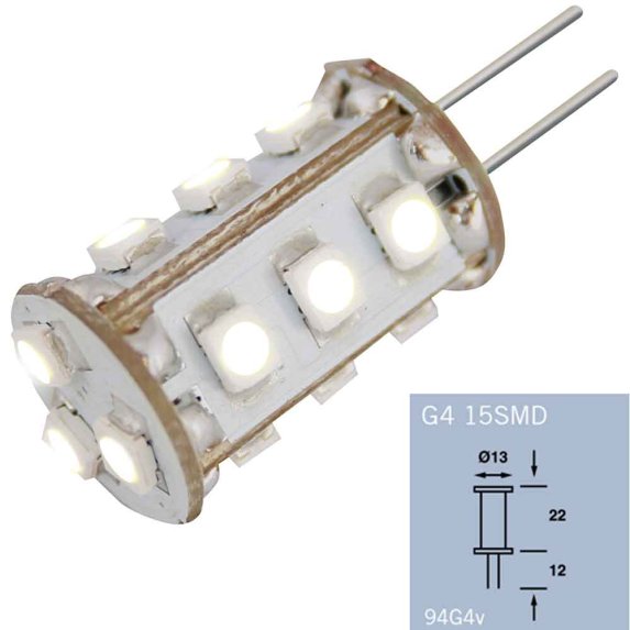G4 15SMD bulb