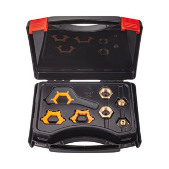 Europeisk adaptersett til gassflasker