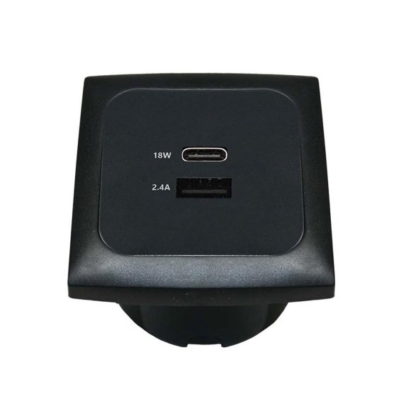 Haba C-Line USB-stikkkontakter