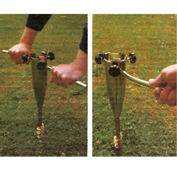 Jordspyd til parasoll