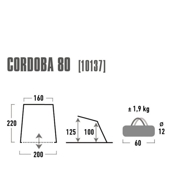 High Peak Cordoba 80