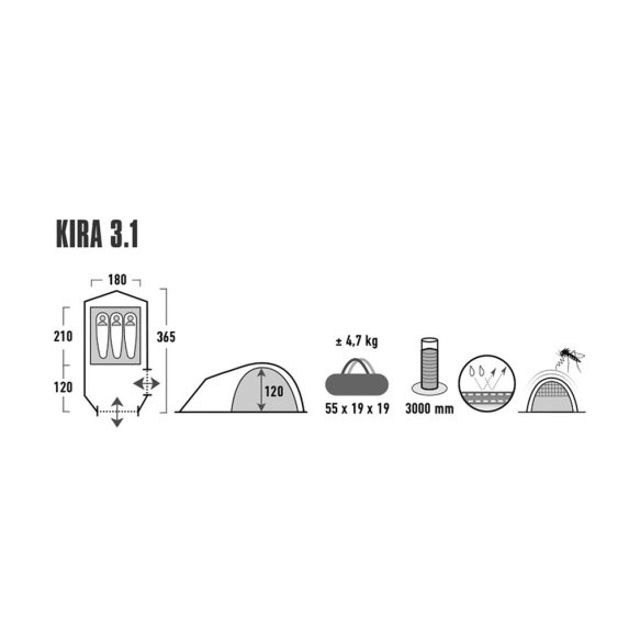 High Peak Kira 3.1