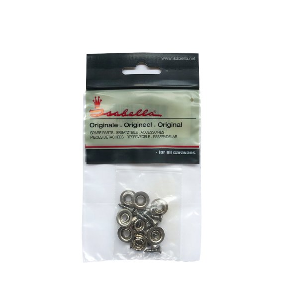 Trykknapper m/skruer