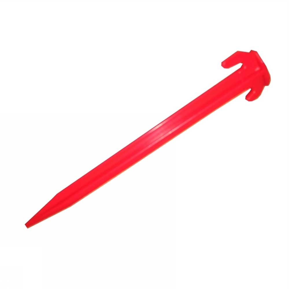 Billede af Plastpløk rød 20,0 cm (10 stk.)