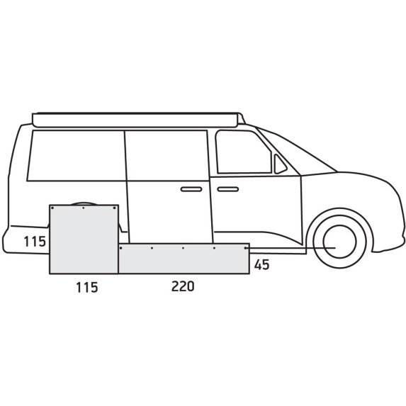 Understykke Campervan