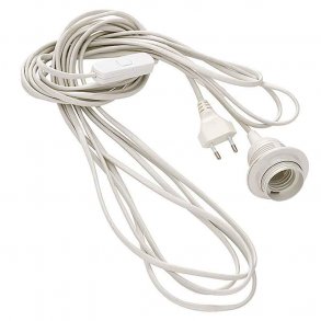 Lampeledning med lysdmper 7 meter