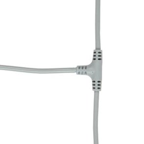 Isabella T-ledning til LED lysbnd