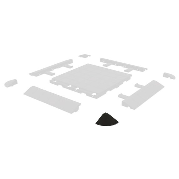 Skr front/hjrne til Isabella Floor