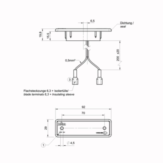 Jokon LED-nummerskiltlys