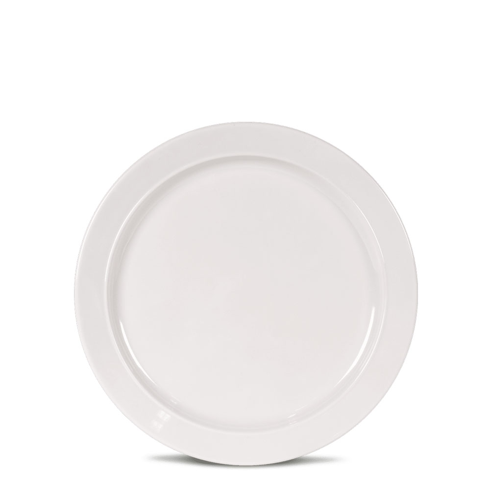 Kampa Classic White service med antiskrid  Classic White - Frokosttallerken