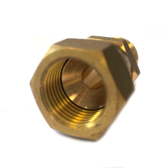 Nippelmuffe US gjenge til 1/4