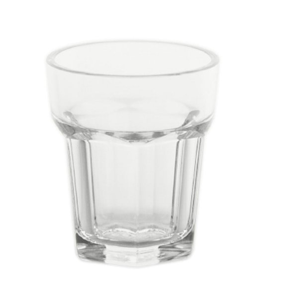 Facet shotglas 4 cl