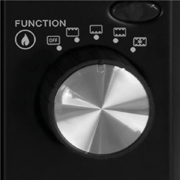 Miniovn 18 liter med varmluftfunktion