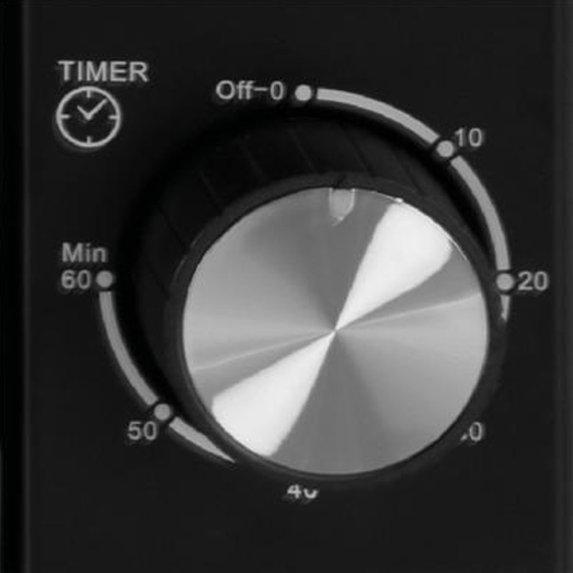 Miniovn 18 liter med varmluftfunktion