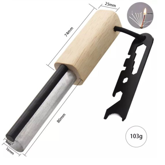 Origin Outdoors Firesteel Striker 2 in 1