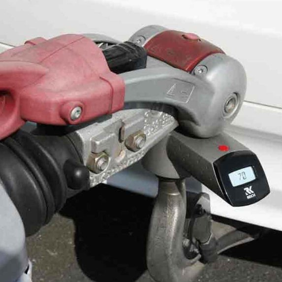 Digital kultrycksvg fr slpvagnar med en axel