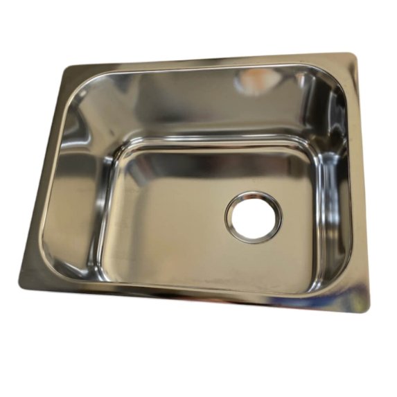 Rustfri kjkkenvask - Dybde: 150 mm