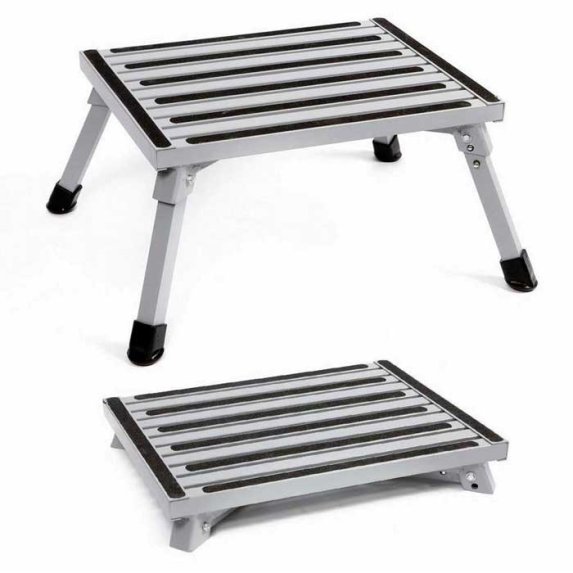 Trappetrin aluminium sammenklappelig