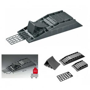 4-osainen kiilasarja, 2 korkeutta (55 tai 95 mm)