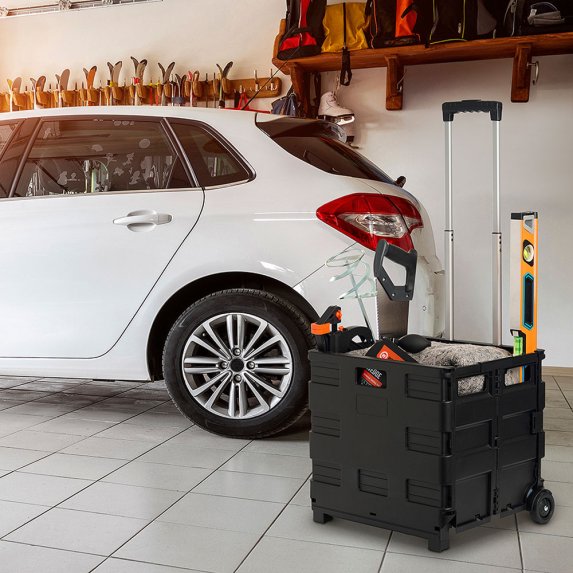 Sammenleggbar tralle (maks. 25 kg)