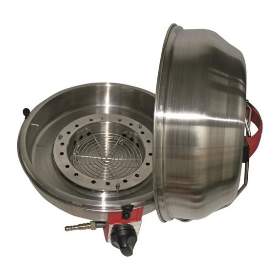 Safire brennkammer med rist